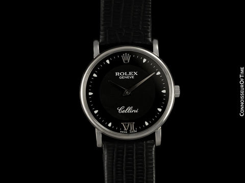 Rolex Cellini Vintage Mens Handwound Ref. 5115 Watch, A Serial - 18K White Gold