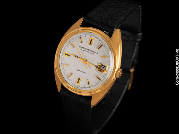 1960 s Girard Perregaux Vintage HF High Frequency 18K Gold Plated