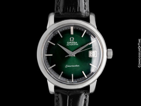 1965 Omega Seamaster Mens Vintage Large Watch with 562 Movement, Automatic, Date - Stainless Steel