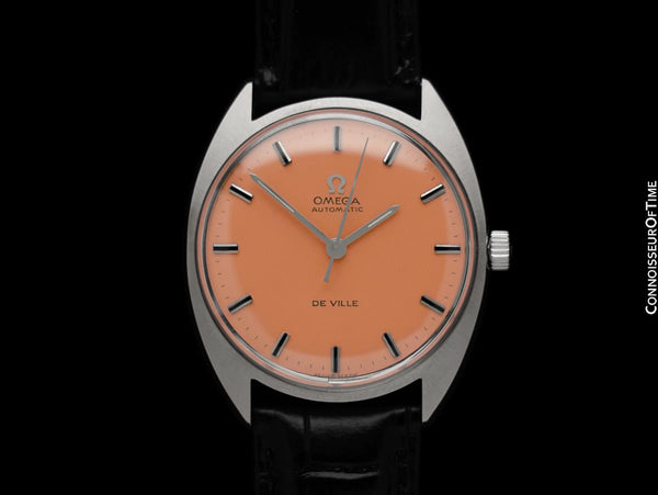 1969 Omega De Ville Vintage Mens Retro Cal. 552 Watch with Coral