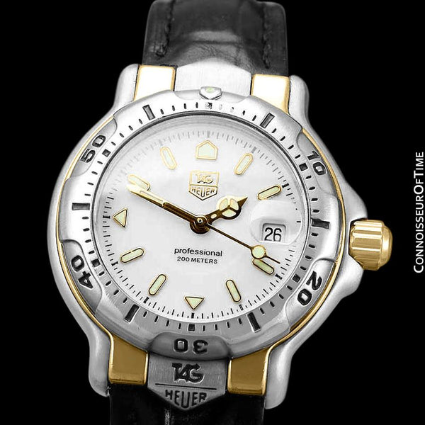 Tag Heuer Professional 6000 Ladies Divers Stainless Steel & 18K Gold P -  Connoisseur of Time