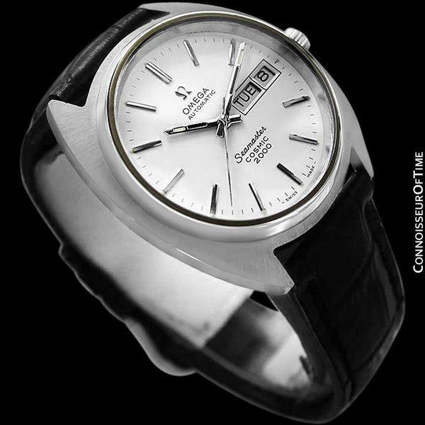 1970's Omega Seamaster Cosmic 2000 Vintage Mens Large Dive