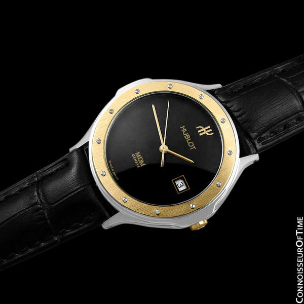Hublot MDM 2-Tone Full Size 36mm Mens Stainless Steel & 18K Gold