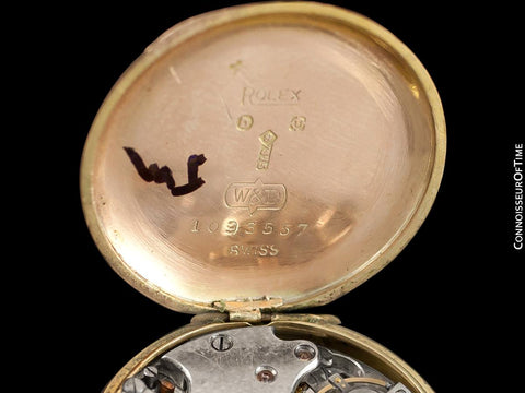 1910s Rolex Ladies Vintage Art Deco Watch - 9K Rose Gold
