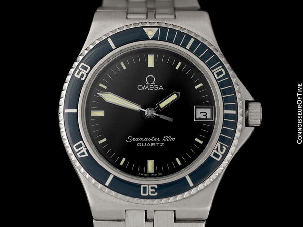 1984 Omega Seamaster Calypso 120M Vintage Full Size Mens