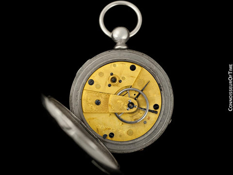1865 American Watch Co. / Waltham Civil War 18 Size Pocket Watch - Same Model Given to Abraham Lincoln
