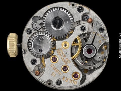 1930's Rolex Observatory Vintage Ladies Gold Watch