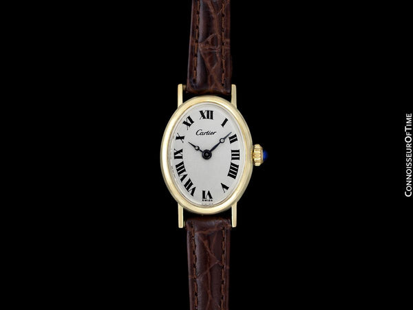 1960's Cartier Vintage Classic Ladies Handwound Tank Louis Watch - Sol -  Connoisseur of Time