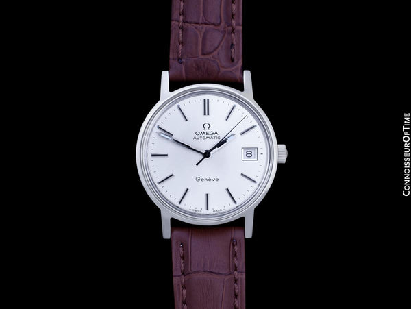 【名品・レア】OMEGA Geneve Cal.1012 Omega Geneve Watch Automatic Cal.1012 Solid Gold 18k 750