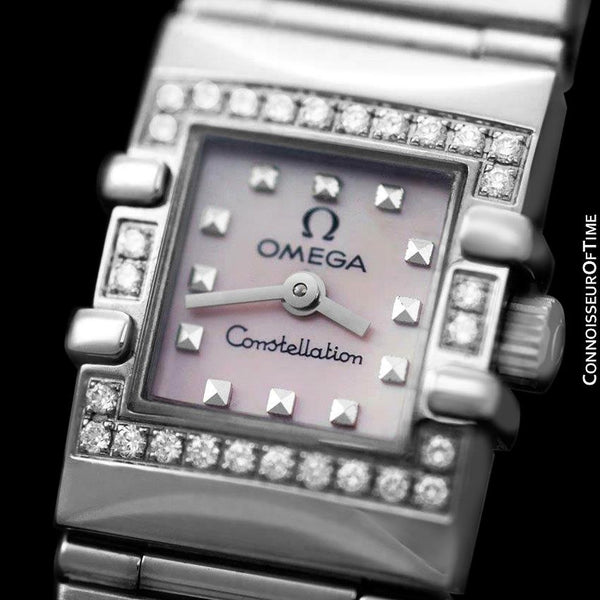 Omega Ladies Constellation Quadra Watch - Stainless Steel