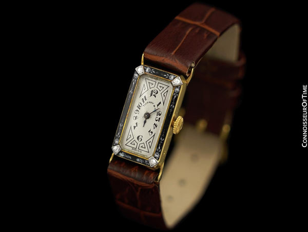 Vintage Year 1911 Patek Philippe Tiffany Gondolo Watch