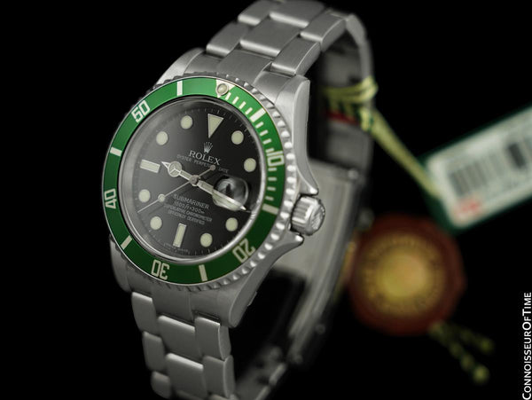 Rolex Submariner Date 16610LV “Kermit” *NOS with Stickers* (2018)