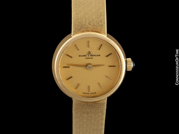 Vintage Baume Baume And Mercier 14k Gold Watch Baume Mercier