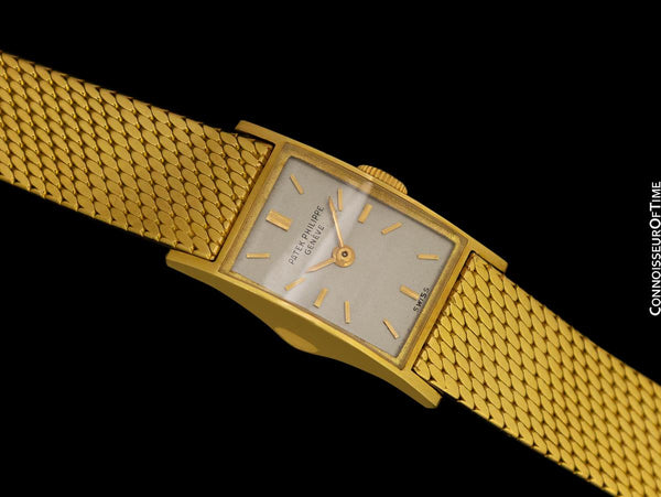 1960 Patek Philippe Vintage Ladies Rare "Manta Ray" 18K Gold Watch - Albert Gilbert Designed