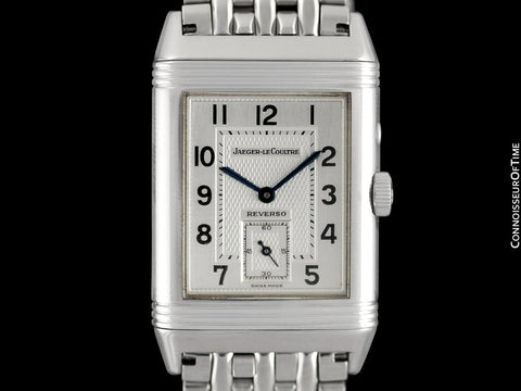 Jaeger-LeCoultre Reverso Night & Day Mens Watch, 270.8.54 - Stainless Steel