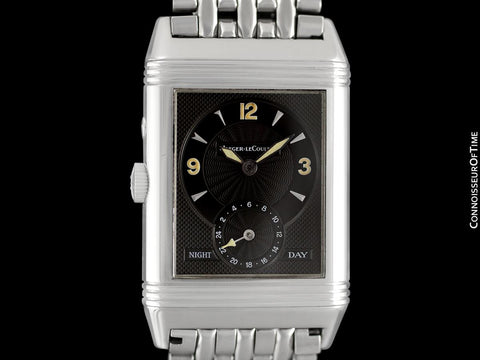 Jaeger-LeCoultre Reverso Night & Day Mens Watch, 270.8.54 - Stainless Steel