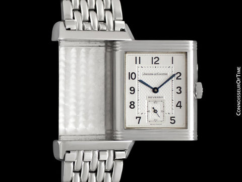 Jaeger-LeCoultre Reverso Night & Day Mens Watch, 270.8.54 - Stainless Steel