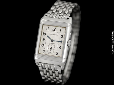 Jaeger-LeCoultre Reverso Night & Day Mens Watch, 270.8.54 - Stainless Steel