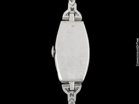 1922 Patek Philippe Vintage Art Deco Ladies Watch with Extract - Platinum & Diamonds
