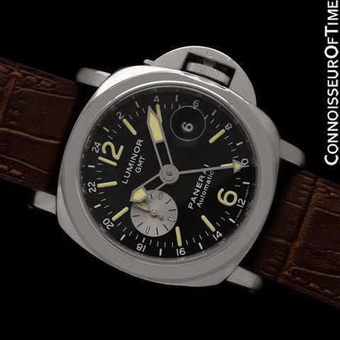Panerai Luminor GMT Mens Watch, 44mm Watch, PAM 88 OP6761 - Stainless Steel