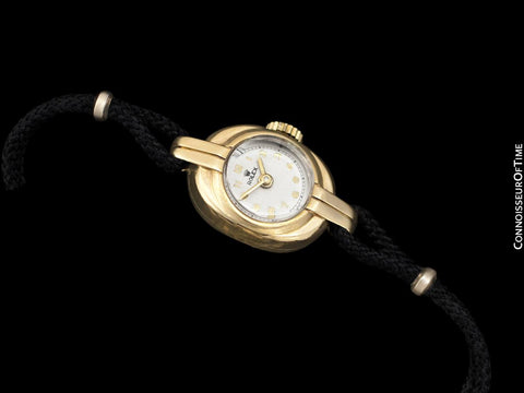 1950's Rolex Standard Ladies Dress Watch - Solid 10K Gold