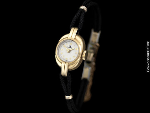 1950's Rolex Standard Ladies Dress Watch - Solid 10K Gold