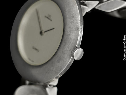 Ladies Swiss Sterling Silver Watch With Link Bracelet - OWNED & WORN BY DORIS DAY