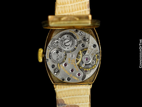 1920's Rolex Ladies Vintage Art Nouveau Watch - 9K Gold