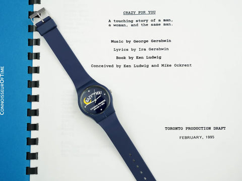 OWNED & USED BY MICKEY ROONEY - Crazy for You Watch, Script & Jacket