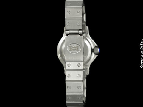 Cartier Santos Octagon Ladies Automatic Stainless Steel Watch - WORN BY SUPERMODEL WINNIE HARLOW (with photo)