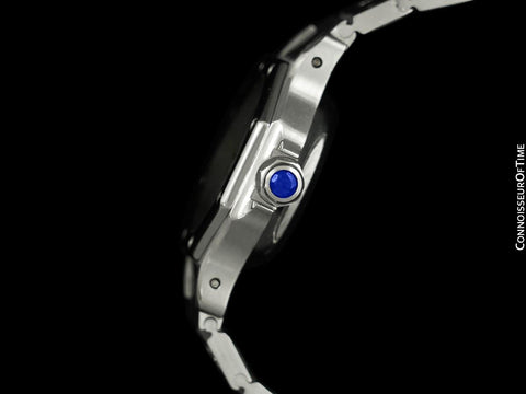 Cartier Santos Octagon Ladies Automatic Stainless Steel Watch - WORN BY SUPERMODEL WINNIE HARLOW (with photo)