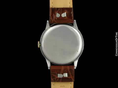 1930's Movado Vintage Mens Stainless Steel Elapsed Time Pilots Watch - The Chronoplan