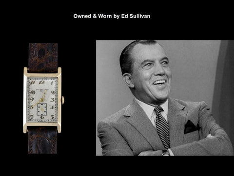 1934 Black Starr & Frost by Zenith Vintage Mens 14K Gold Watch - Gifted by Legendary TV Host Ed Sullivan