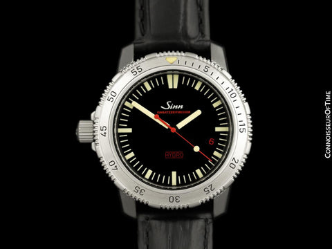 Sinn UX EZM2 Hydro Mens Deep Diver Special Forces Stainless Steel Watch - Box & Papers