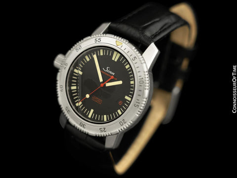 Sinn UX EZM2 Hydro Mens Deep Diver Special Forces Stainless Steel Watch - Box & Papers