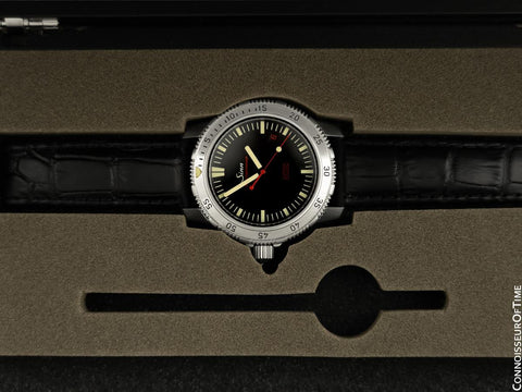 Sinn UX EZM2 Hydro Mens Deep Diver Special Forces Stainless Steel Watch - Box & Papers