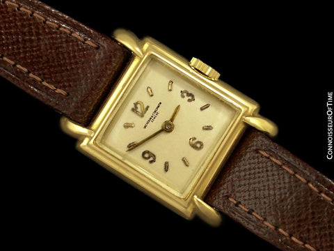 1940 Vacheron & Constantin Vintage Ladies World War II Era Watch - 18K Gold