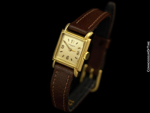 1940 Vacheron & Constantin Vintage Ladies World War II Era Watch - 18K Gold