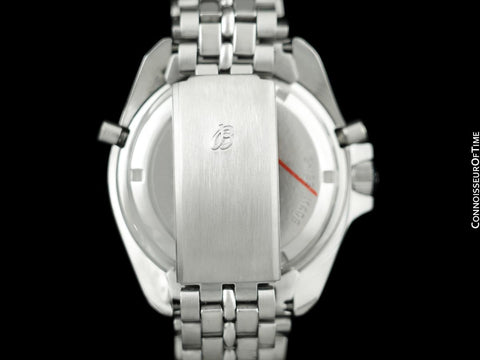 Breitling Pluton "Harrison Ford" Navitimer 2100 Chronograph Multifunction Military Pilots Watch - Stainless Steel