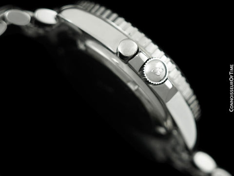 Breitling Pluton "Harrison Ford" Navitimer 2100 Chronograph Multifunction Military Pilots Watch - Stainless Steel