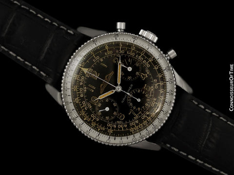 1959 Breitling Navitimer Vintage Aviator's AOPA Chronograph Watch - Stainless Steel