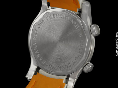 2009 Cuervo y Sobrinos Robusto Buceador Large Steel Divers Watch Ref. 2806-1BA – Papers