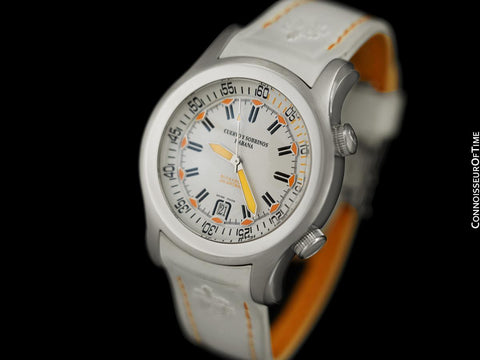 2009 Cuervo y Sobrinos Robusto Buceador Large Steel Divers Watch Ref. 2806-1BA – Papers