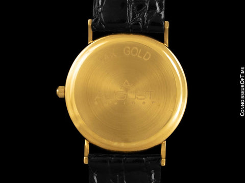 August Steiner 14K Gold Watch - Personally Owned & Worn By Don McLean with Two COAs