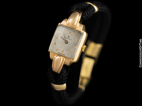 1946 Rolex Vintage Ladies Dress Watch - 18K Rose Gold