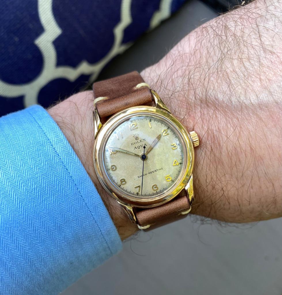 Mens Watches Best Vintage Watches Under 10000 1940's Rolex Aqua