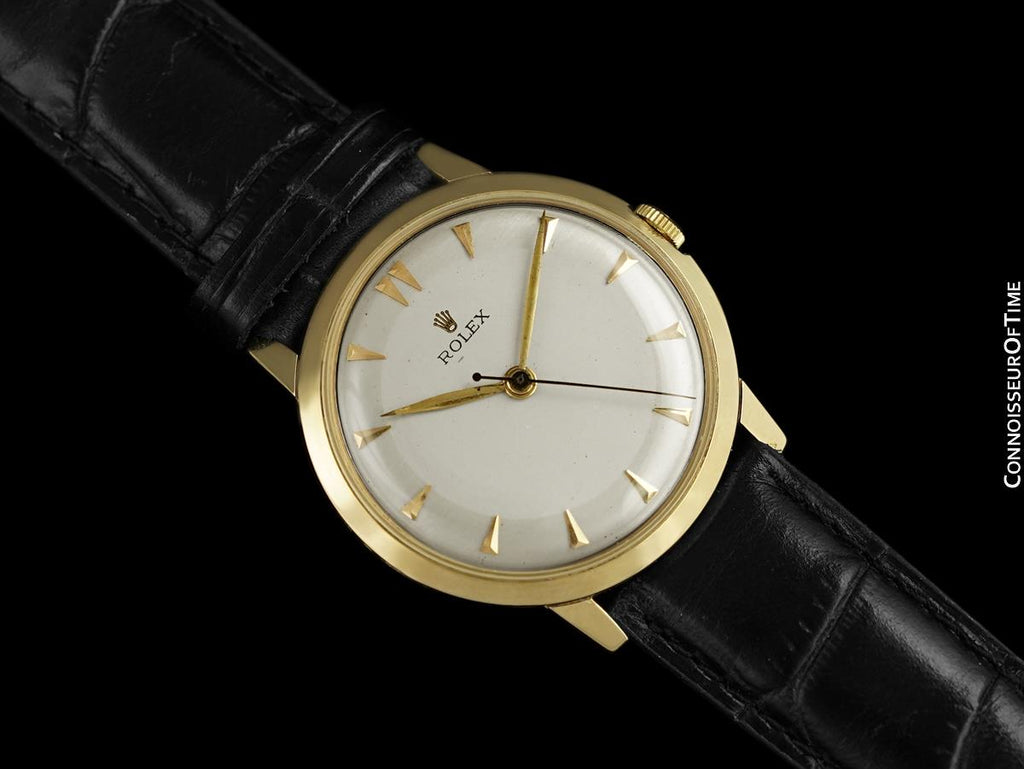 1965 Rolex Vintage Mens Handwound Dress Watch - 14K Gold 1965 Rolex Vintage Mens Handwound Dress Watch - 14K Gold