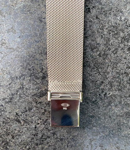 1974 Rolex Cellini Vintage Mens Handwound Bracelet Watch, Ref. 4088 - 18K White Gold