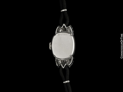 1953 Tiffany & Co. Ladies Vintage Watch - Platinum & Diamonds