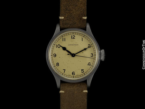 Longines Heritage Military Watch - Personally Owned & Worn By Ian McDonald with COA